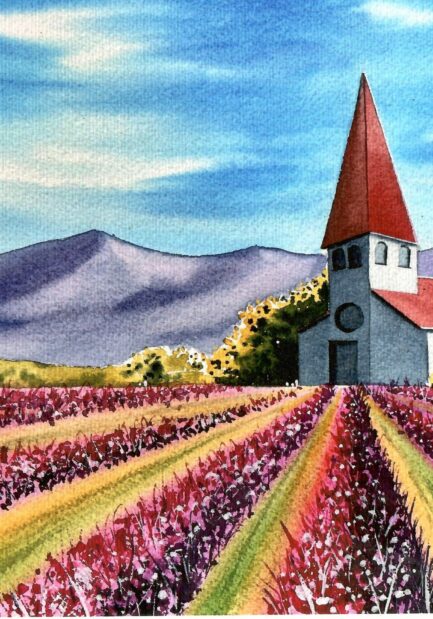 AQUARELLE PETIT FORMAT - PRODUCTION - JESSICA GARCIA