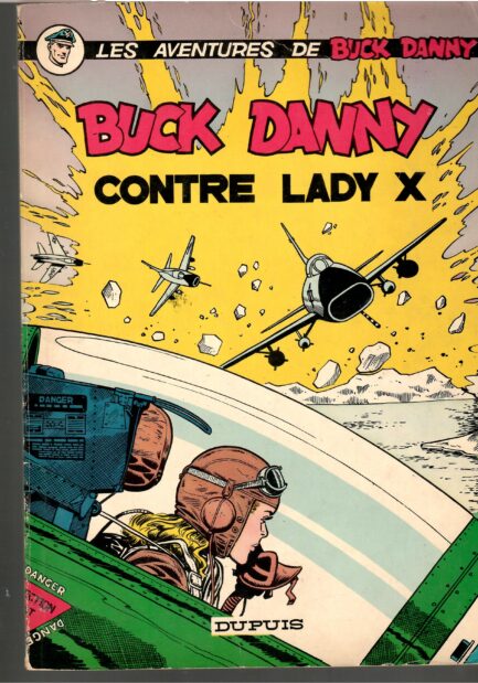 buck-danny-contre-lady-x-charlier-hubinon-broche