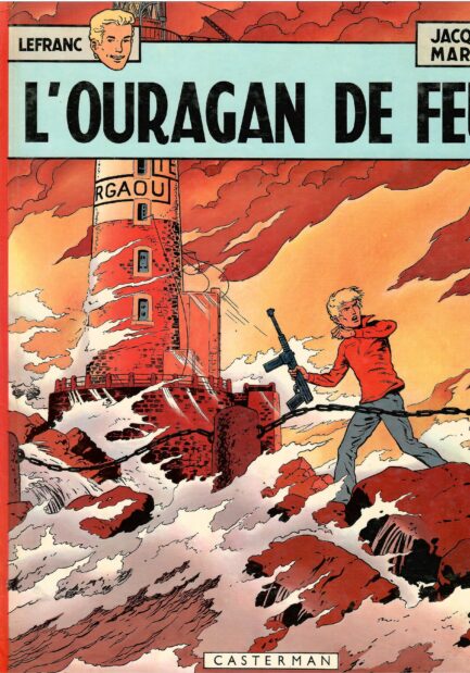 lefranc-tome-2-ouragan-feu-bande-dessinee-cote-martin-chaillet-bd-occasion