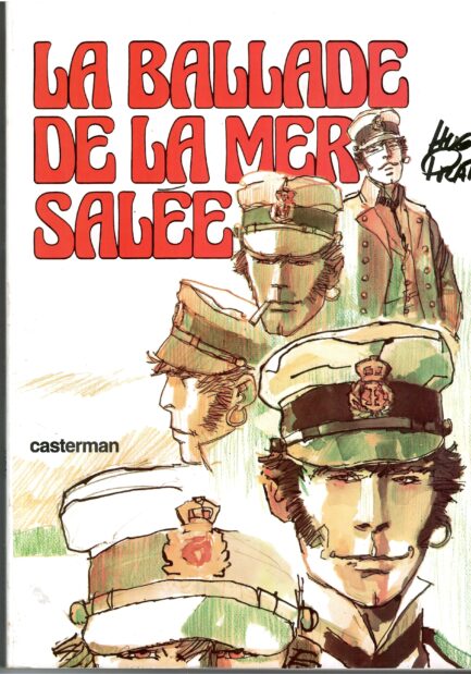 corto-maltese-la-ballade-de-la-mer-salee-broche-nb-bd-occasion