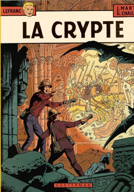 lefranc-tome-9-la-crypte-chaillet-martin-edition-originale-occasion