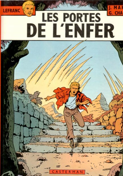 lefranc-tome-5-les-portes-de-lenfer-edition-originale-chaillet-martin-occasion