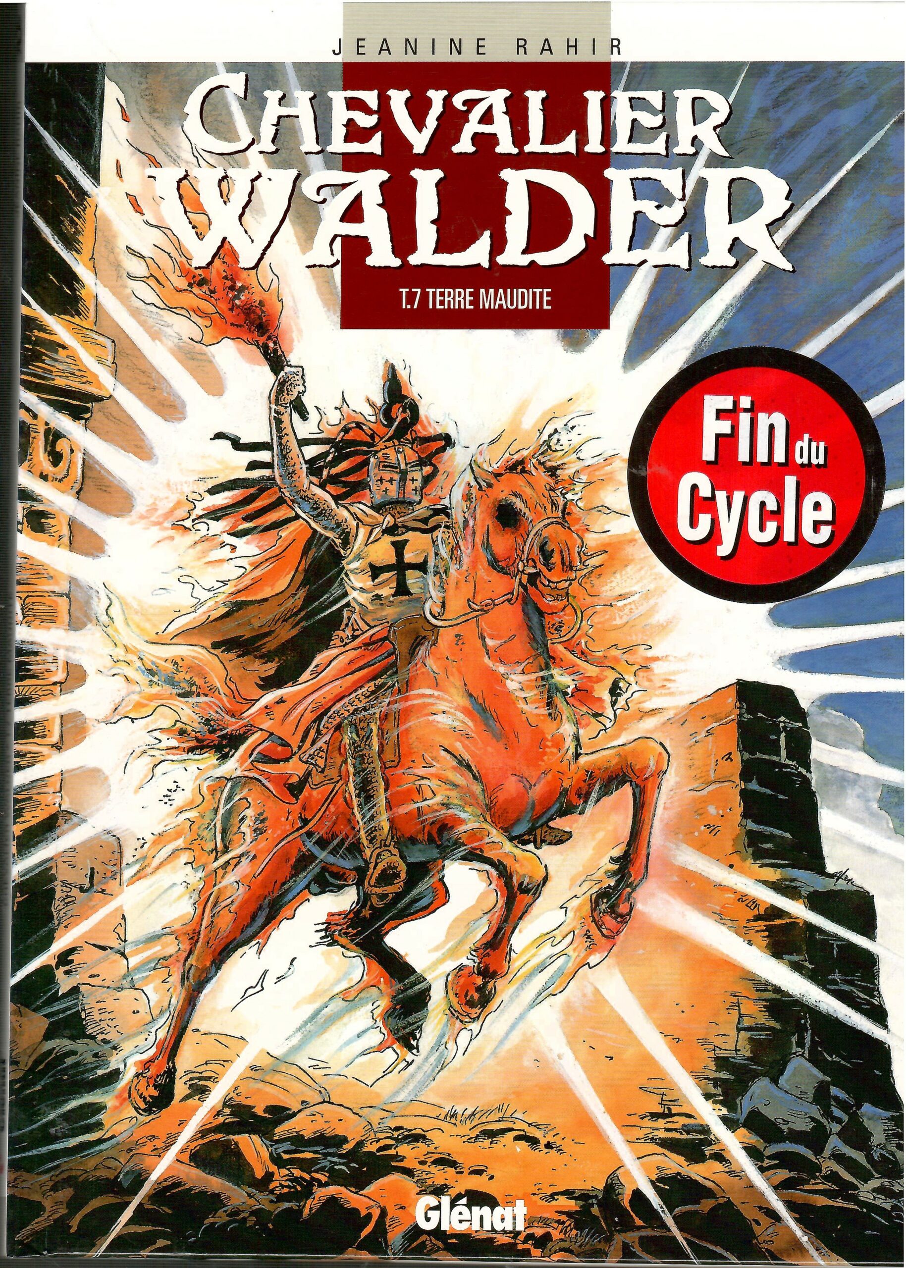 Walder 7 chevalier-walder-tome-7-terre-maudite-edition-originale-rahir-occasion