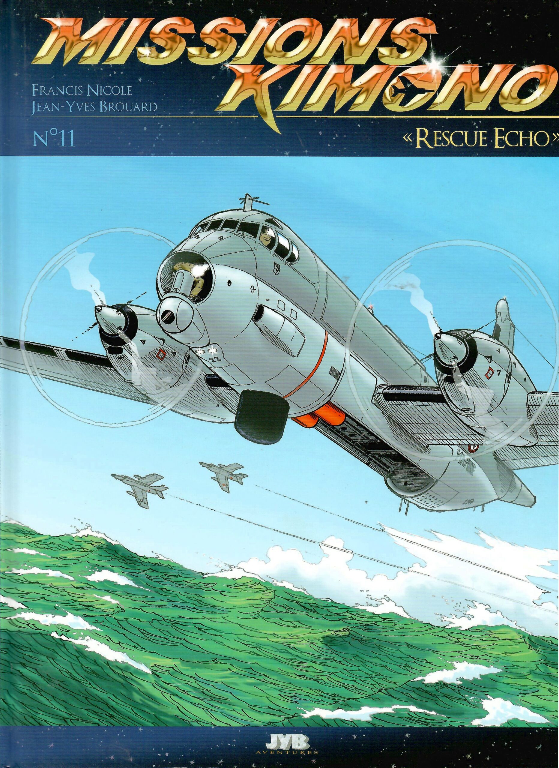 Kimono 11 missions-kimono-tome-11-rescue-echo-edition-originale-nicole-brouard-occasion