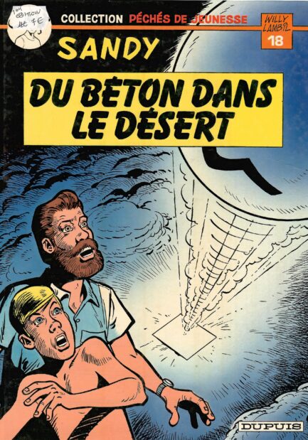 sandy-du-beton-dans-le-desert-collection-peches-de-jeunesse-tome-18-lambil-occasion