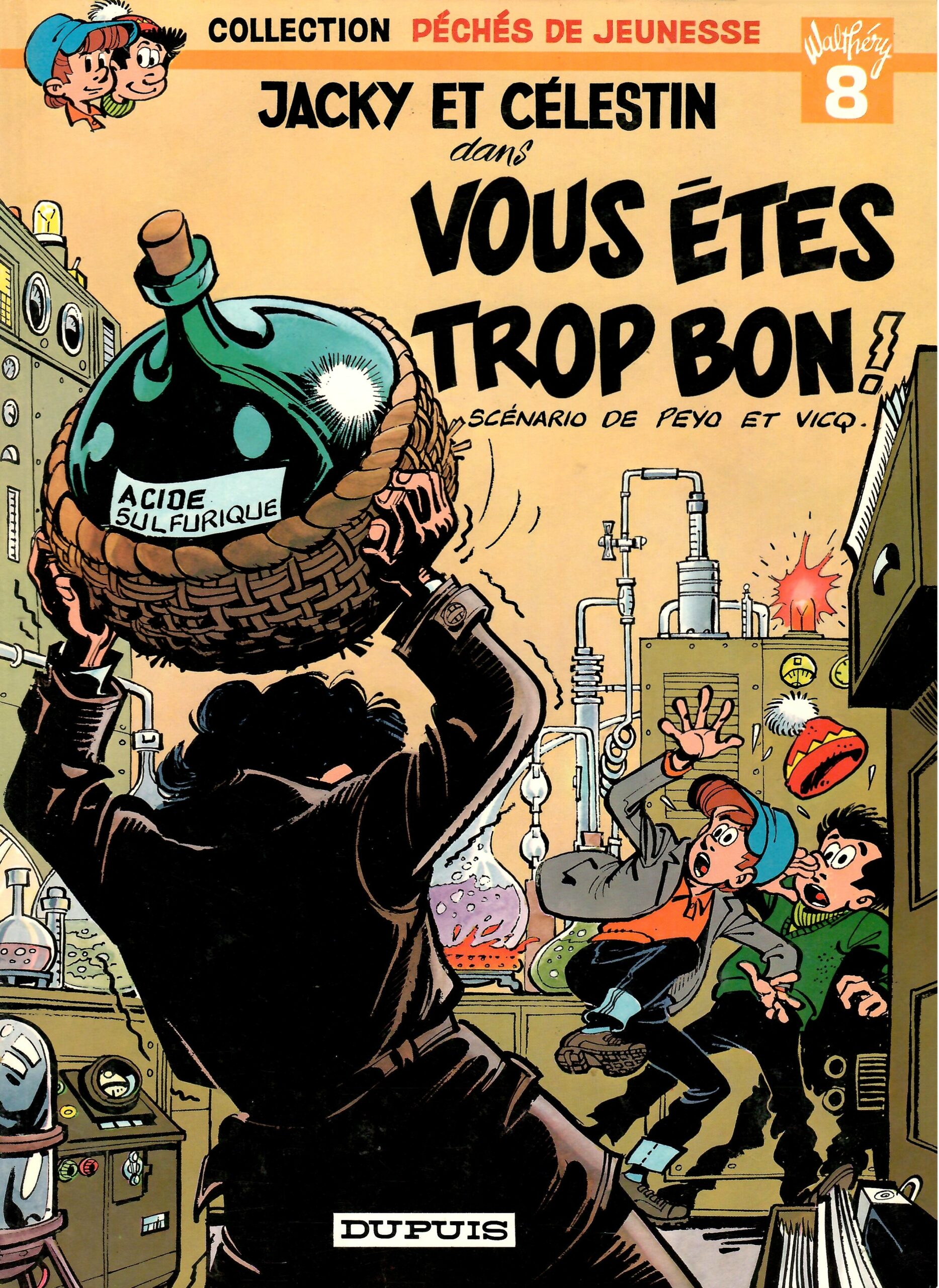 peche 8 jacky-et-celestin-peche-de-jeunesse-tome-8-walthery-peyo-vick-occasion